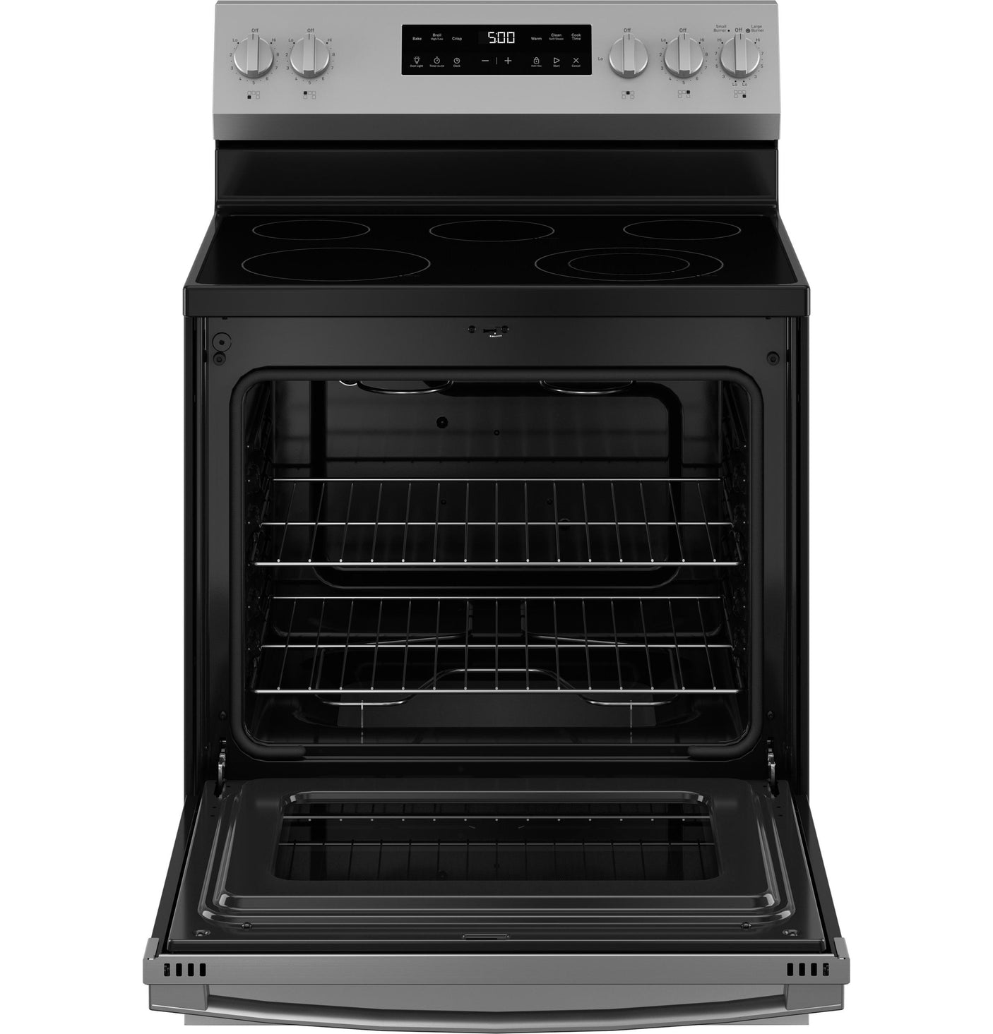 GE® 30" Free-Standing Electric Range with Crisp Mode