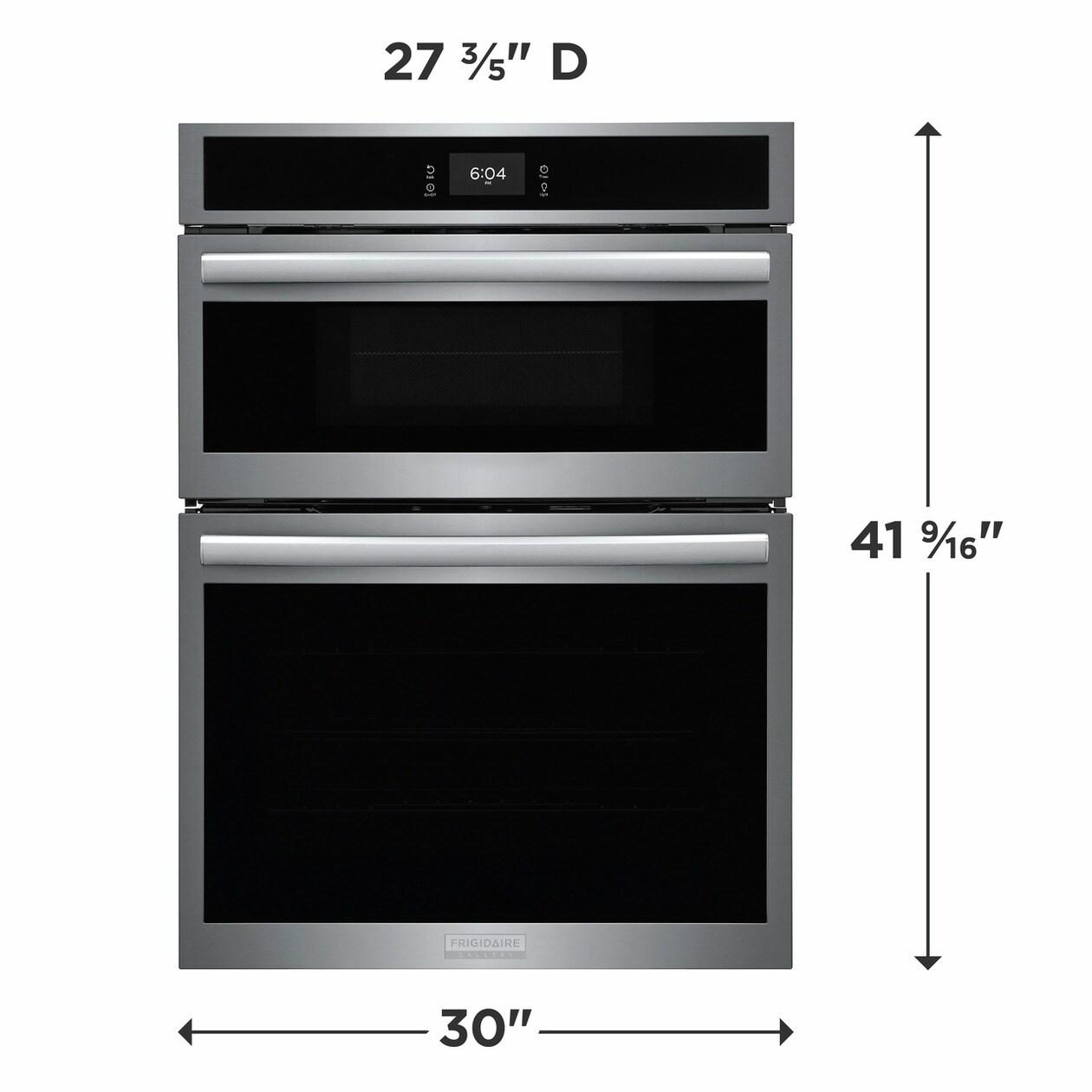 Frigidaire Gallery 30" Electric Wall Oven and Microwave Combination