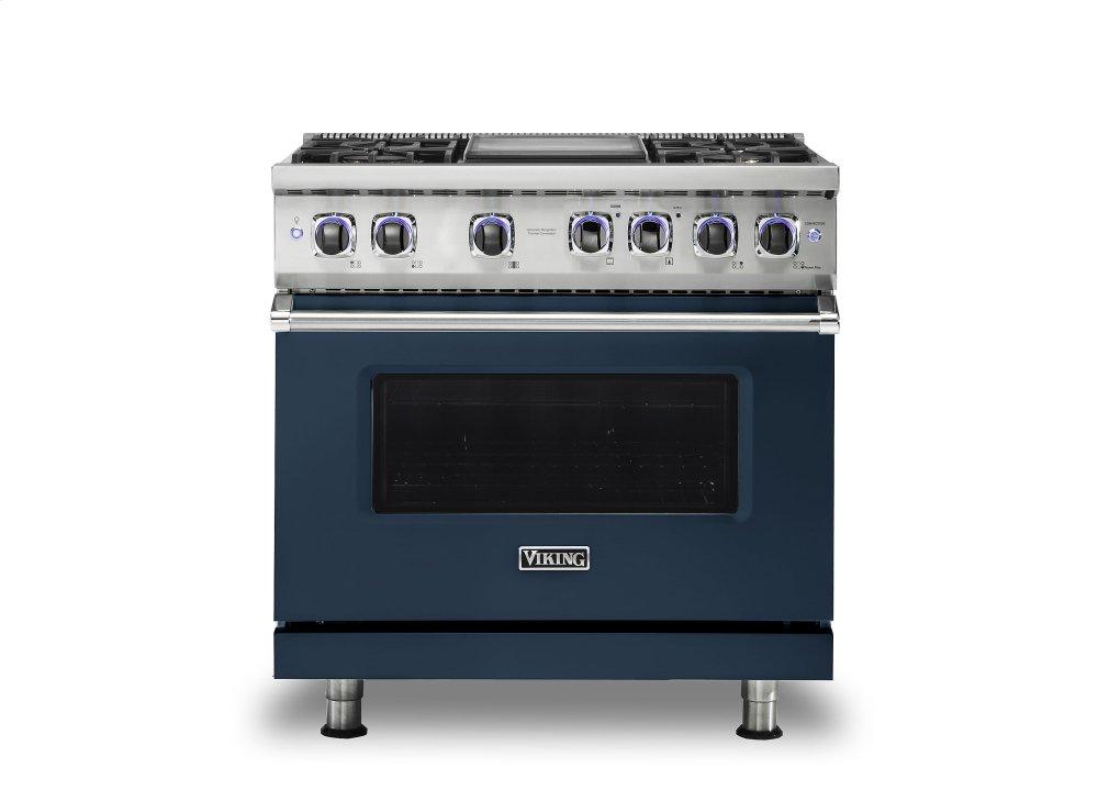 36" Sealed Burner Gas Range - VGR7362 Viking 7 Series