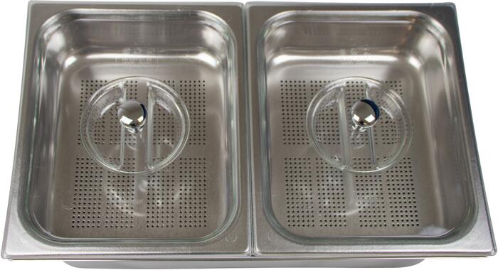 Stainless Steel Steam Cooker Basins