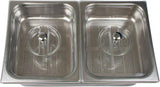 Stainless Steel Steam Cooker Basins