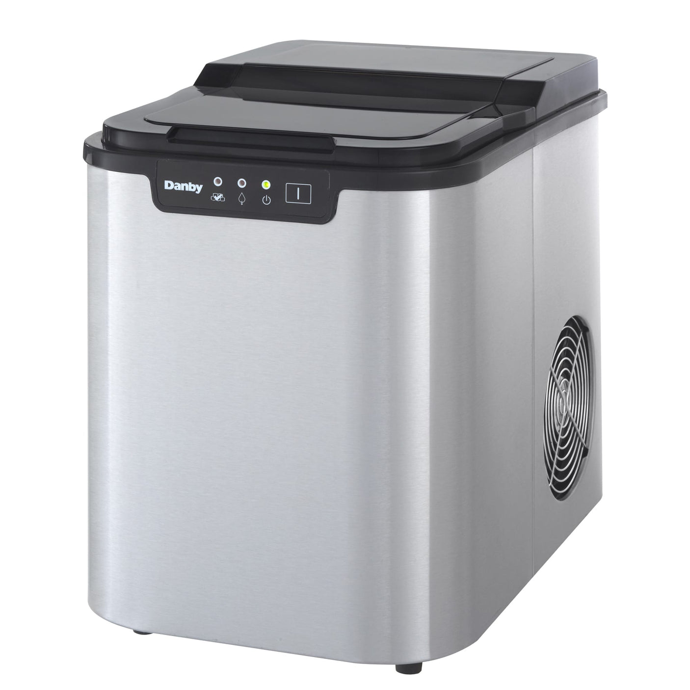 Danby 25 lbs. Countertop Ice Maker in Stainless Steel