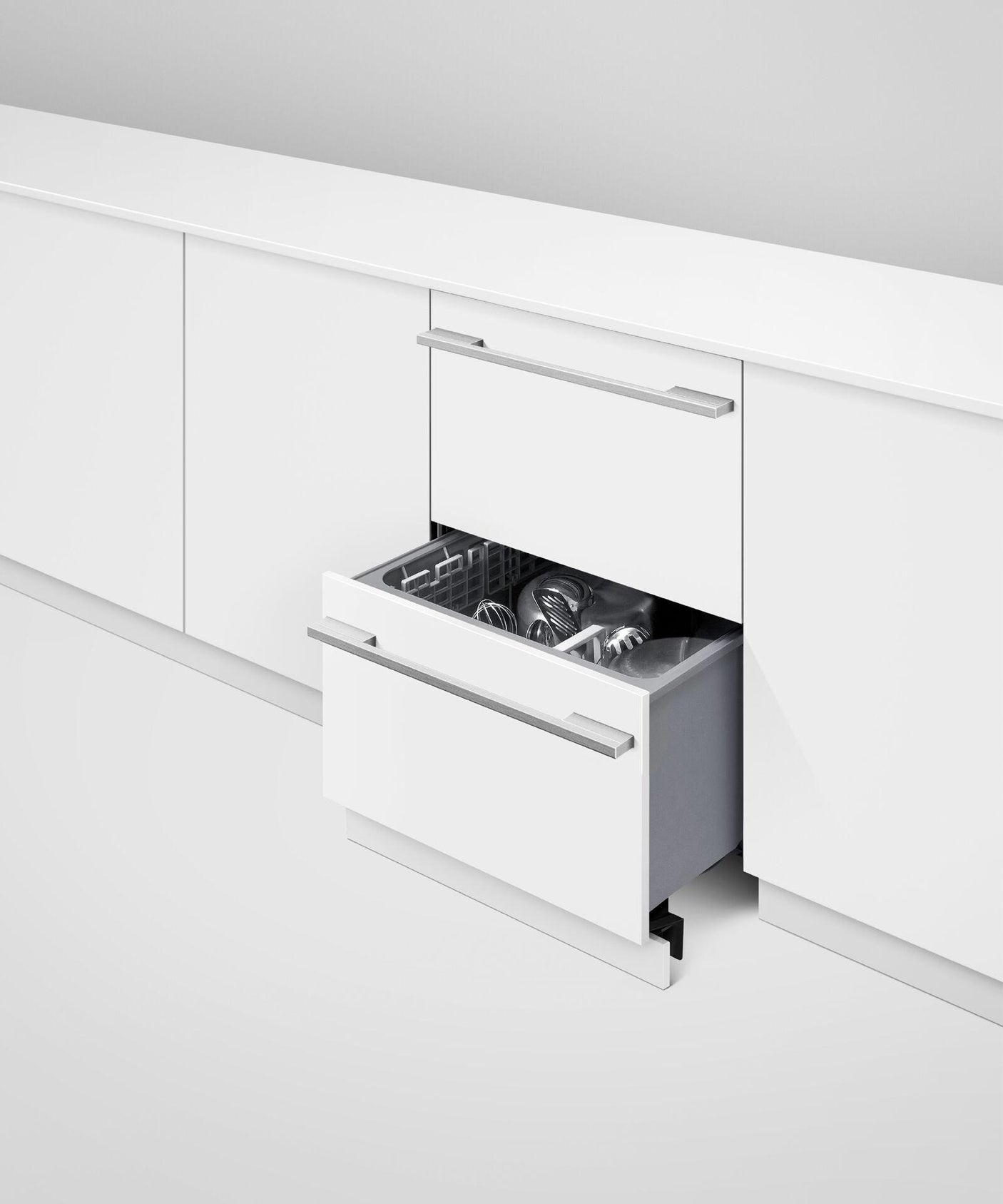 Integrated Double DishDrawer™ Dishwasher, Sanitize