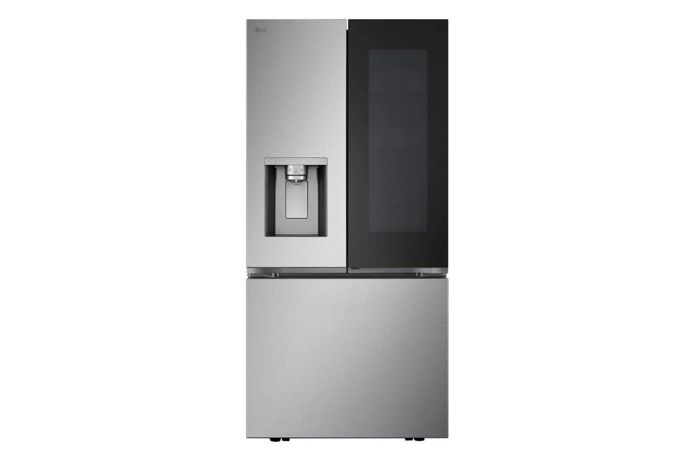 25 cu. ft. Smart Standard-Depth MAX™ French Door Refrigerator with InstaView® Door-in-Door® and Craft Ice™