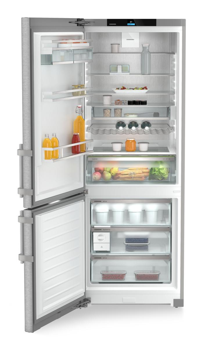 Combined fridge-freezers with EasyFresh and NoFrost