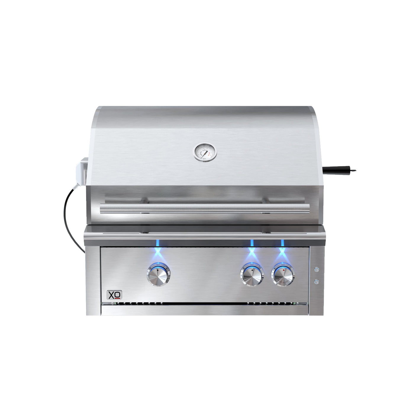 30" Grill 2 Burner w/ Rotiss Burner LP