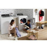 GE® 7.4 cu. ft. Capacity Electric&#x00A0;Dryer with Up To 120 ft. Venting&#x00A0;and&#x00A0;Sensor Dry