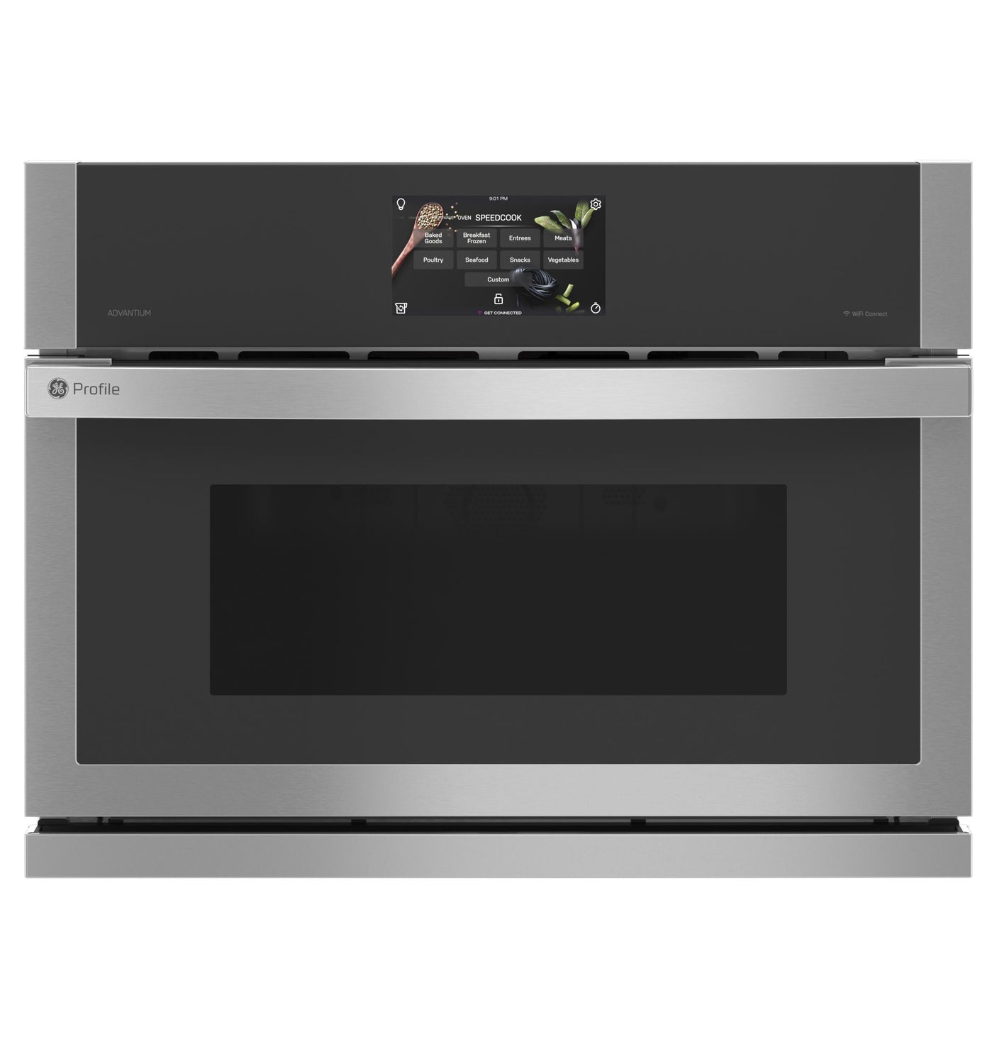 GE Profile™ 27" Single Wall Oven with 120V Advantium® Technology