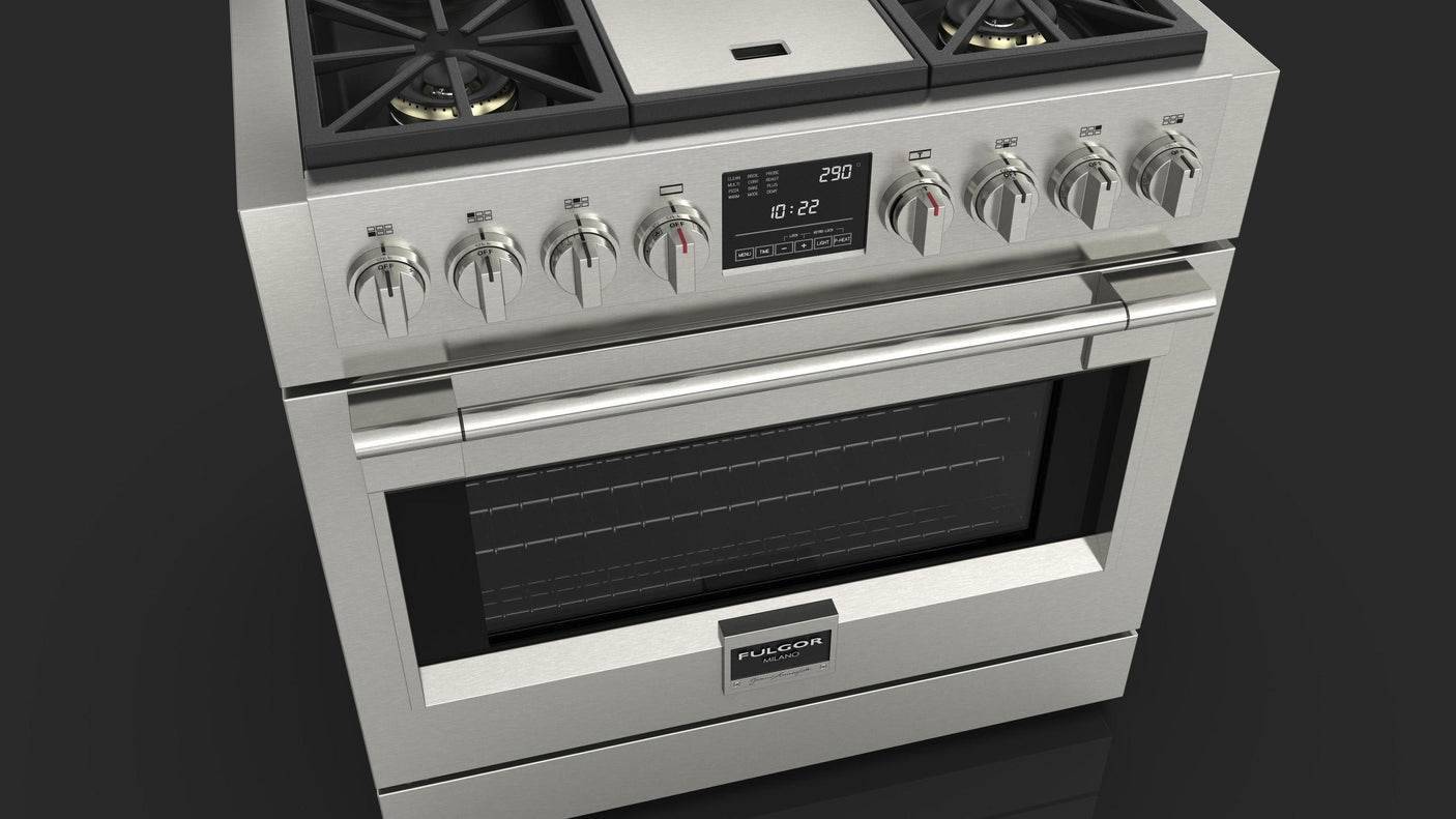 36" DUAL FUEL PRO RANGE WITH GRIDDLE