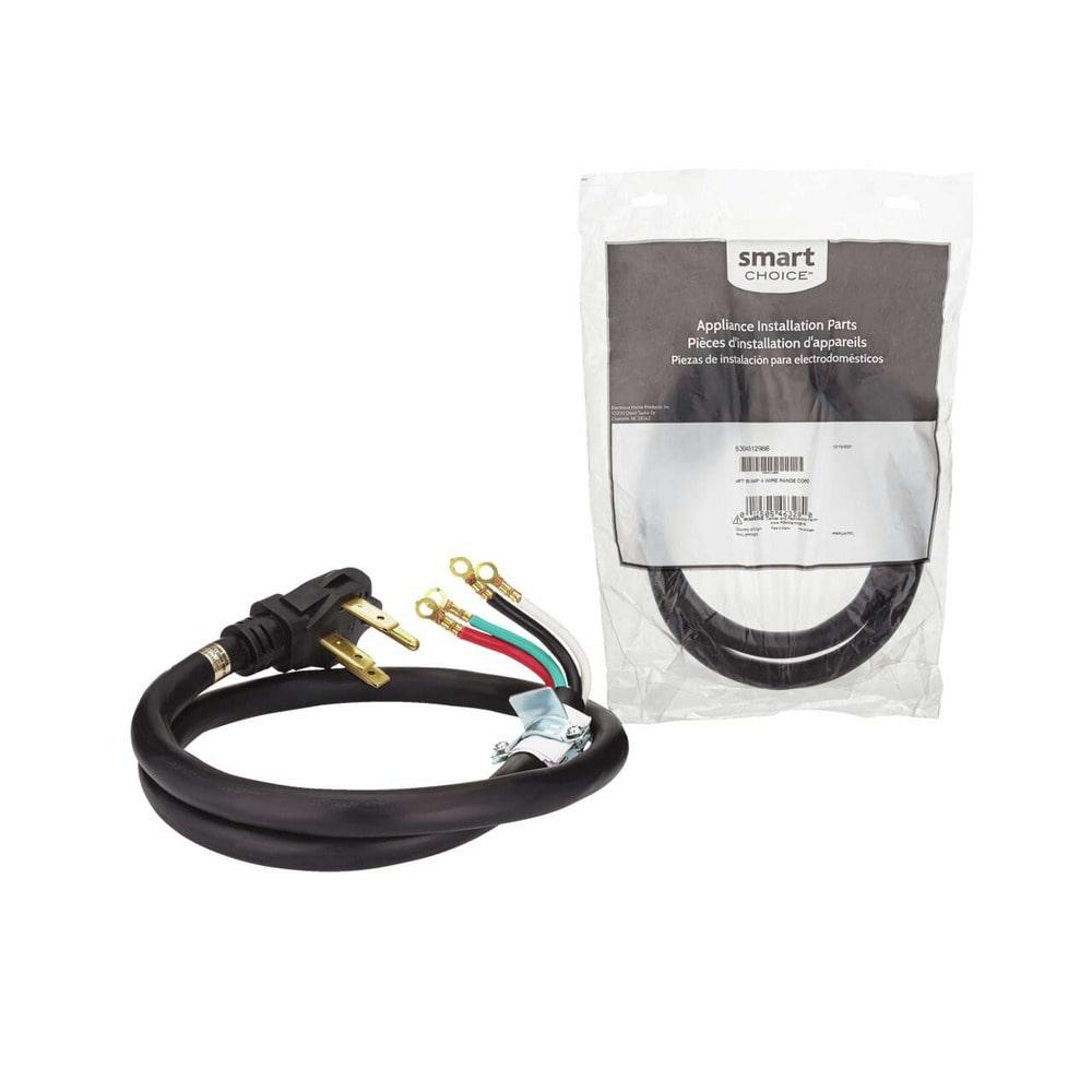 Smart Choice 4' 50 Amp 4 Wire Range Cord