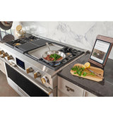 Monogram 48" Dual-Fuel Professional Range with 4 Burners, Grill, and Griddle