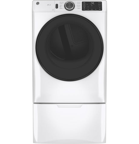 GE® ENERGY STAR® 7.8 cu. ft. Capacity Smart Front Load Electric Dryer with Sanitize Cycle