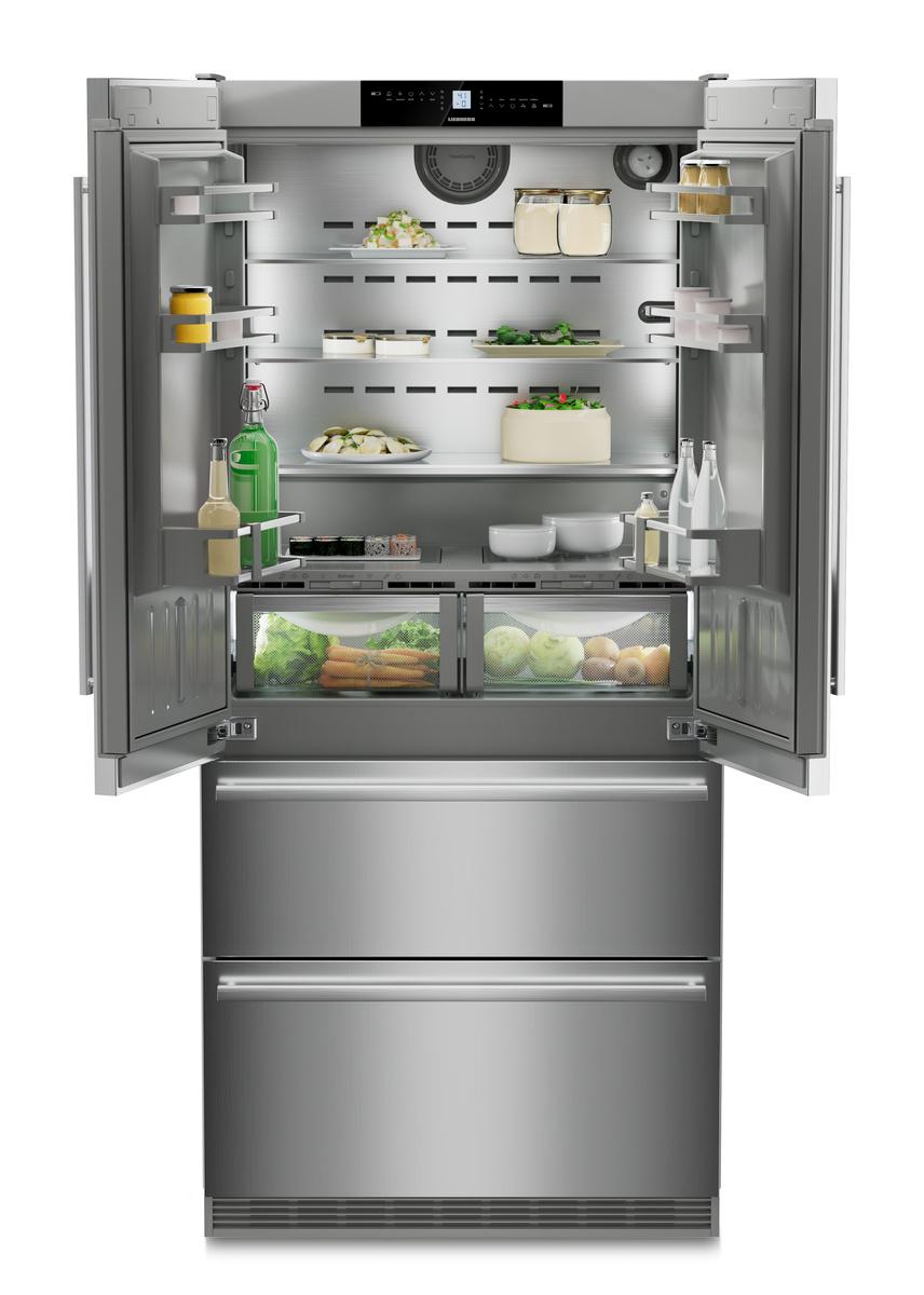 Fridge-freezer with BioFresh and NoFrost