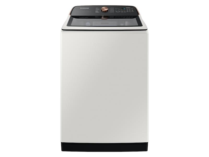 5.5 cu. ft. Extra-Large Capacity Smart Top Load Washer with Auto Dispense System in Ivory