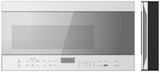 30" W OTR Microwave oven - 1000W 1.6 cu ft - White