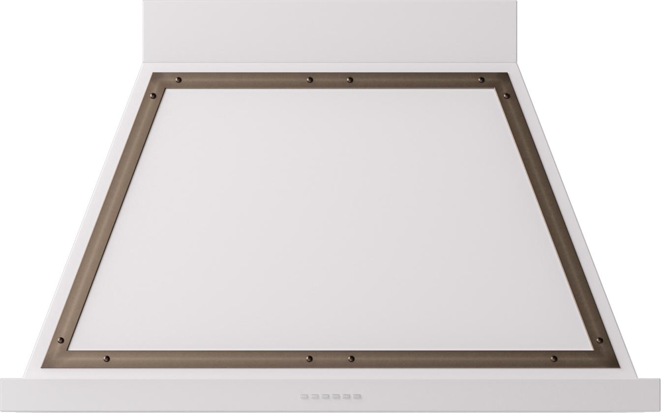 ILVE UANB40WHB Nostalgie 40" Hood in White with Bronze trim