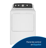 GE® 7.2 cu. ft. Capacity&#x00A0;Electric&#x00A0;Dryer&#x00A0;with Spanish Panel and Up To 120 ft. Venting&#x200B;