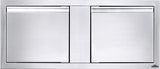 42 x 16 inch Small Double Door, Stainless Steel