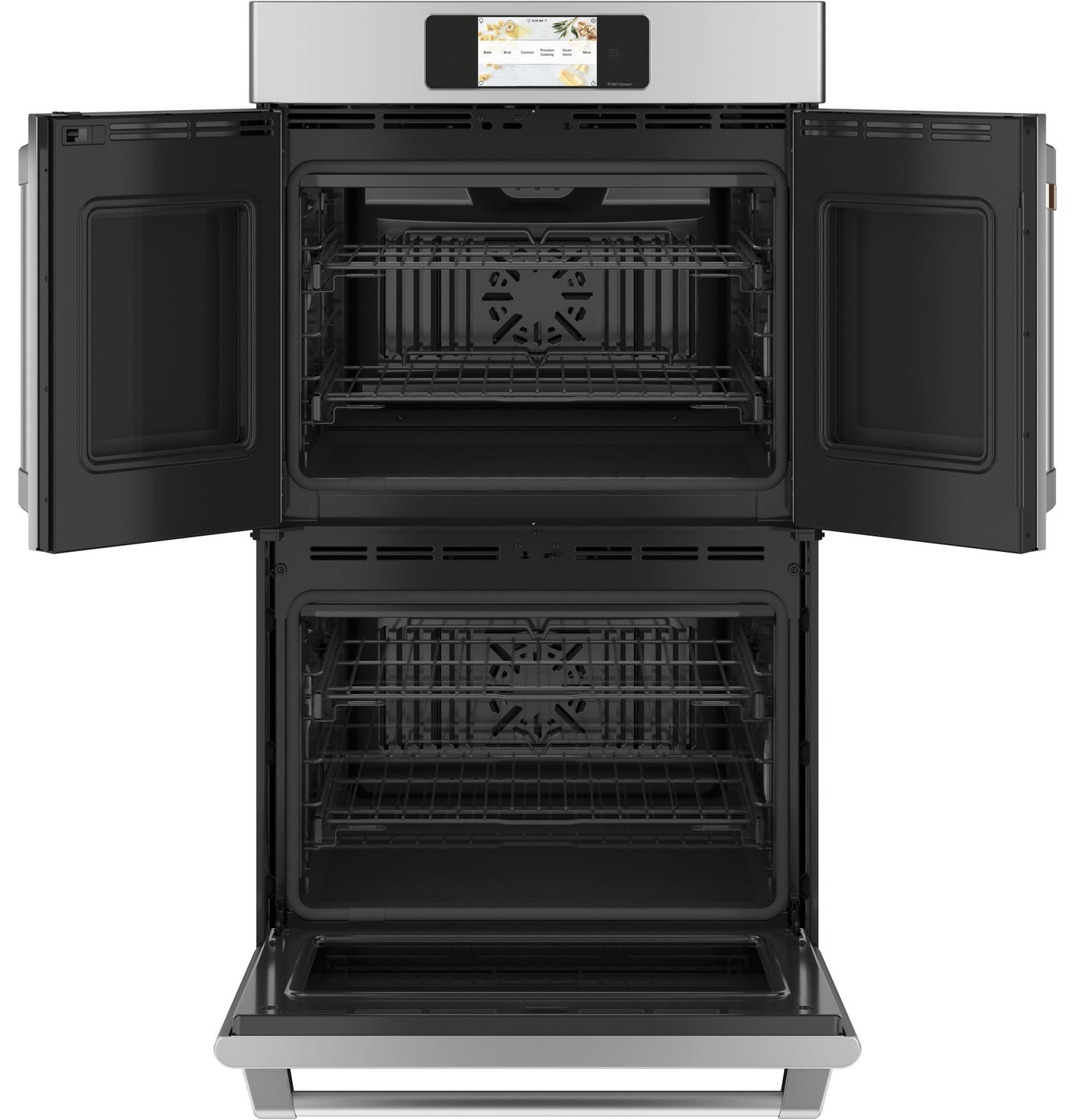 Café™ Professional Series 30" Smart Built-In Convection French-Door Double Wall Oven