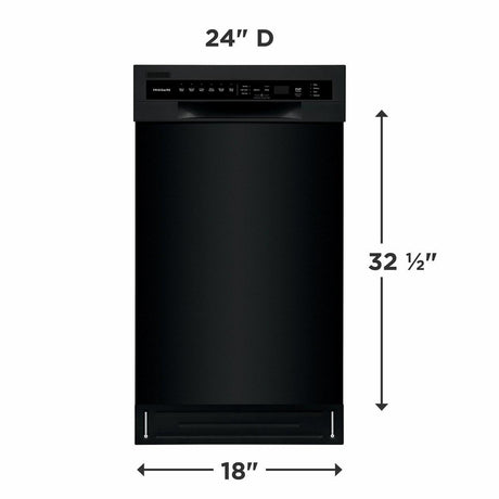 Frigidaire 18" Built-In Dishwasher