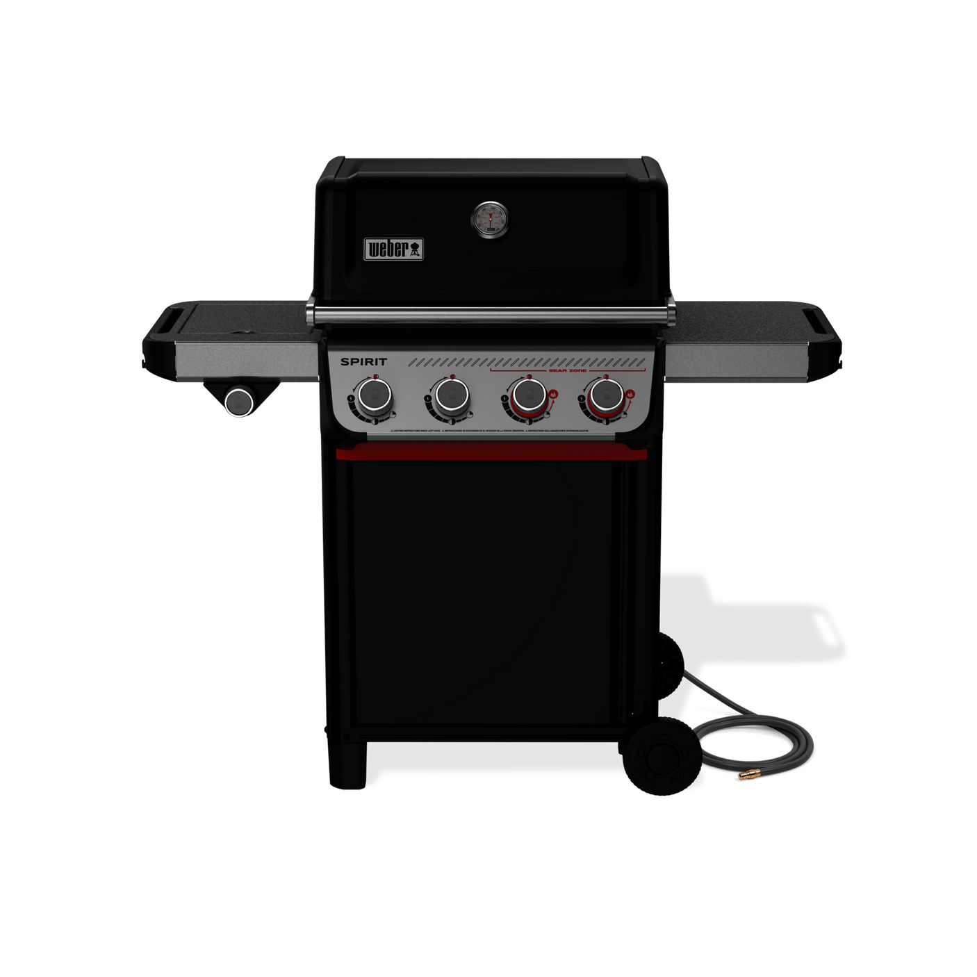 Spirit® E-435 Gas Grill (Natural Gas) - Black