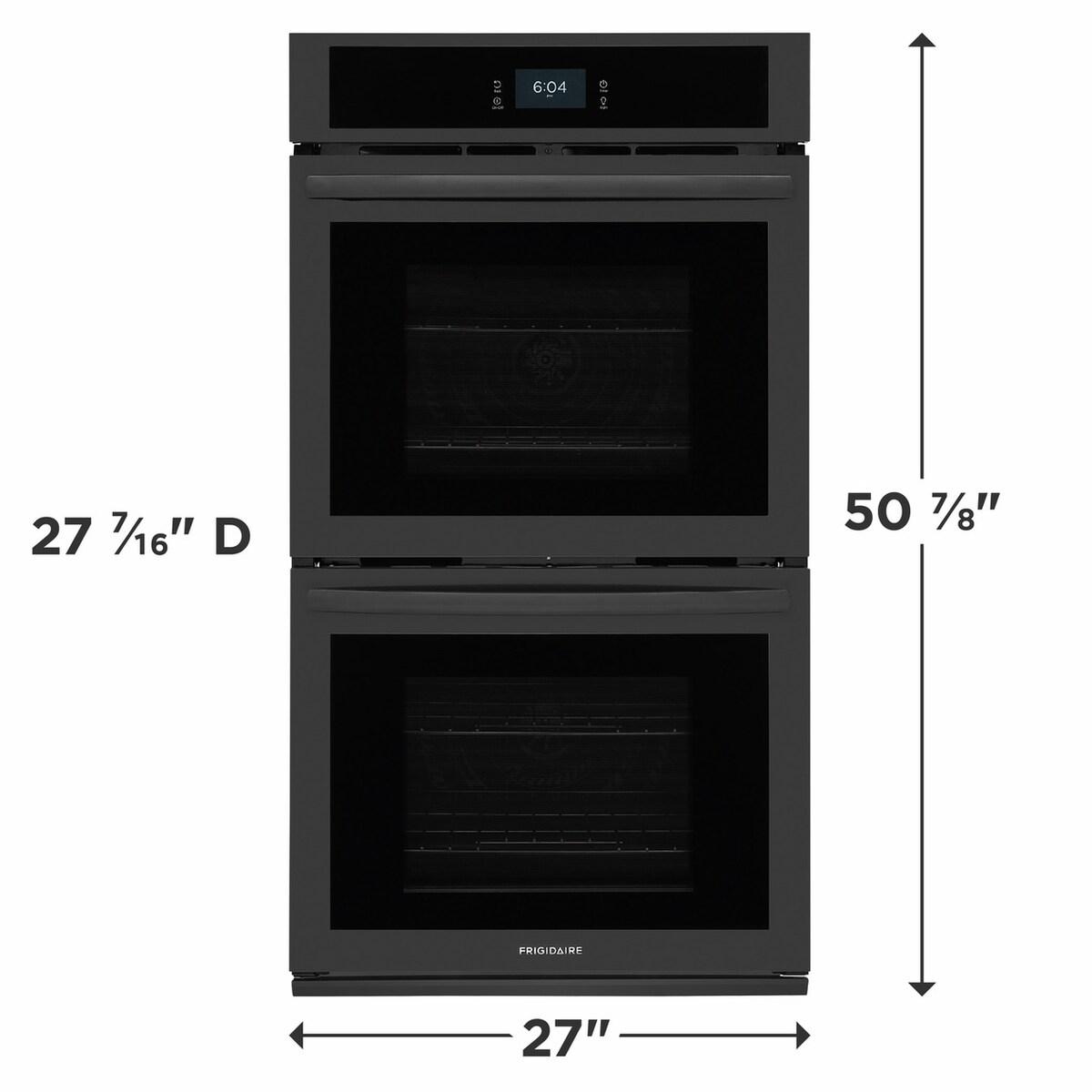 Frigidaire 27" Double Electric Wall Oven with Fan Convection