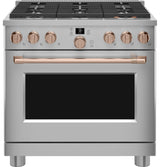 Café™ 36" Smart All-Gas Commercial-Style Range with 6 Burners (Natural Gas)