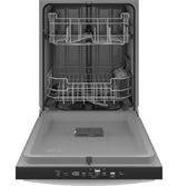 GE® ENERGY STAR® Top Control with Plastic Interior Dishwasher with Sanitize Cycle & Dry Boost