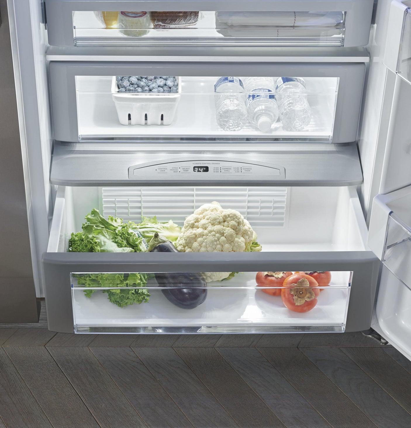 Monogram 36" Built-In Side-by-Side Refrigerator with Dispenser