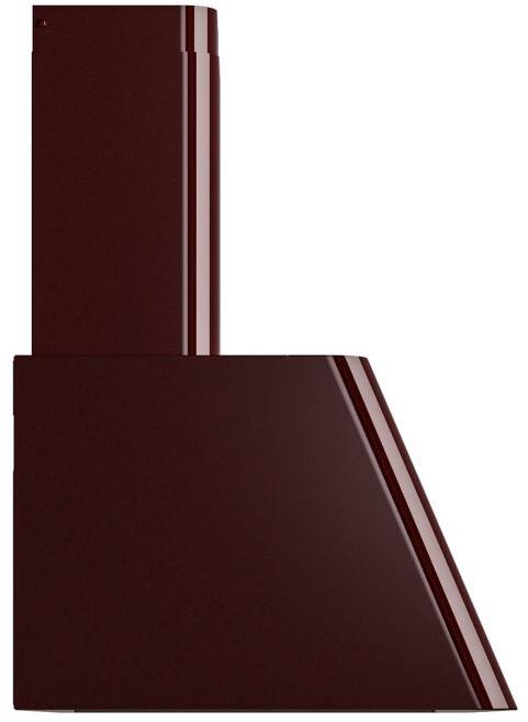 Nostalgie 40 Inch Burgundy Wall Mount Convertible Range Hood