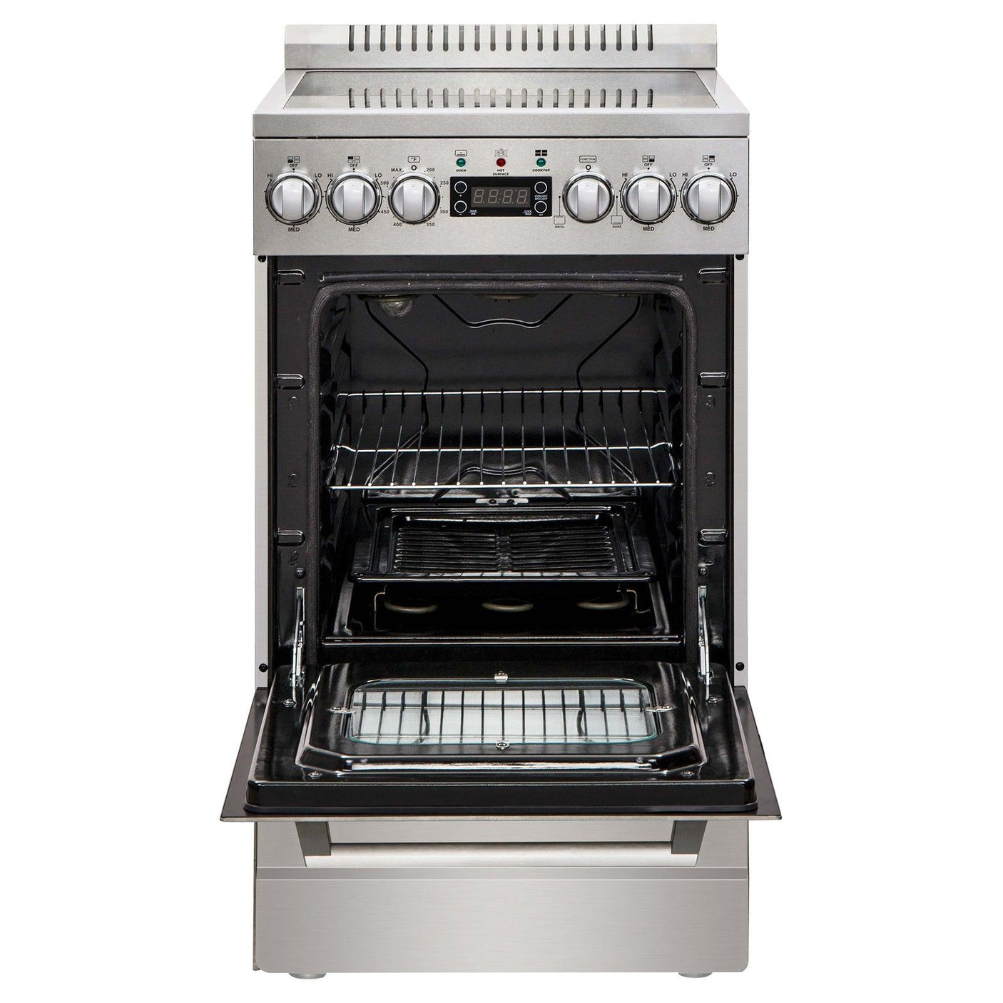 Avanti ELITE Series 20" Electric Range Oven - Stainless Steel / 2 cu. ft.