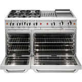 48" Gas Convection Range with 6 Sealed Burners 19K BTU + 12" Griddle