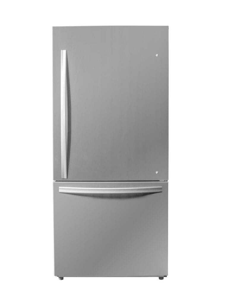 Danby Designer 18.7 cu. ft. Apartment Fridge Bottom Mount in Stainless Steel