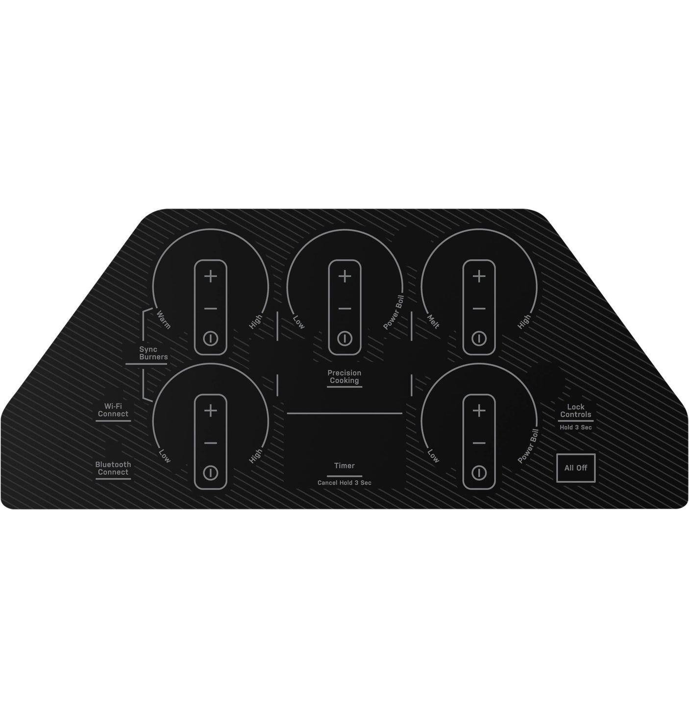 GE Profile™ 36" Built-In Touch Control Cooktop