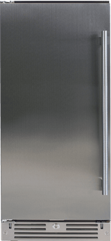 Outdoor Refrigerator 15" Solid SS LH