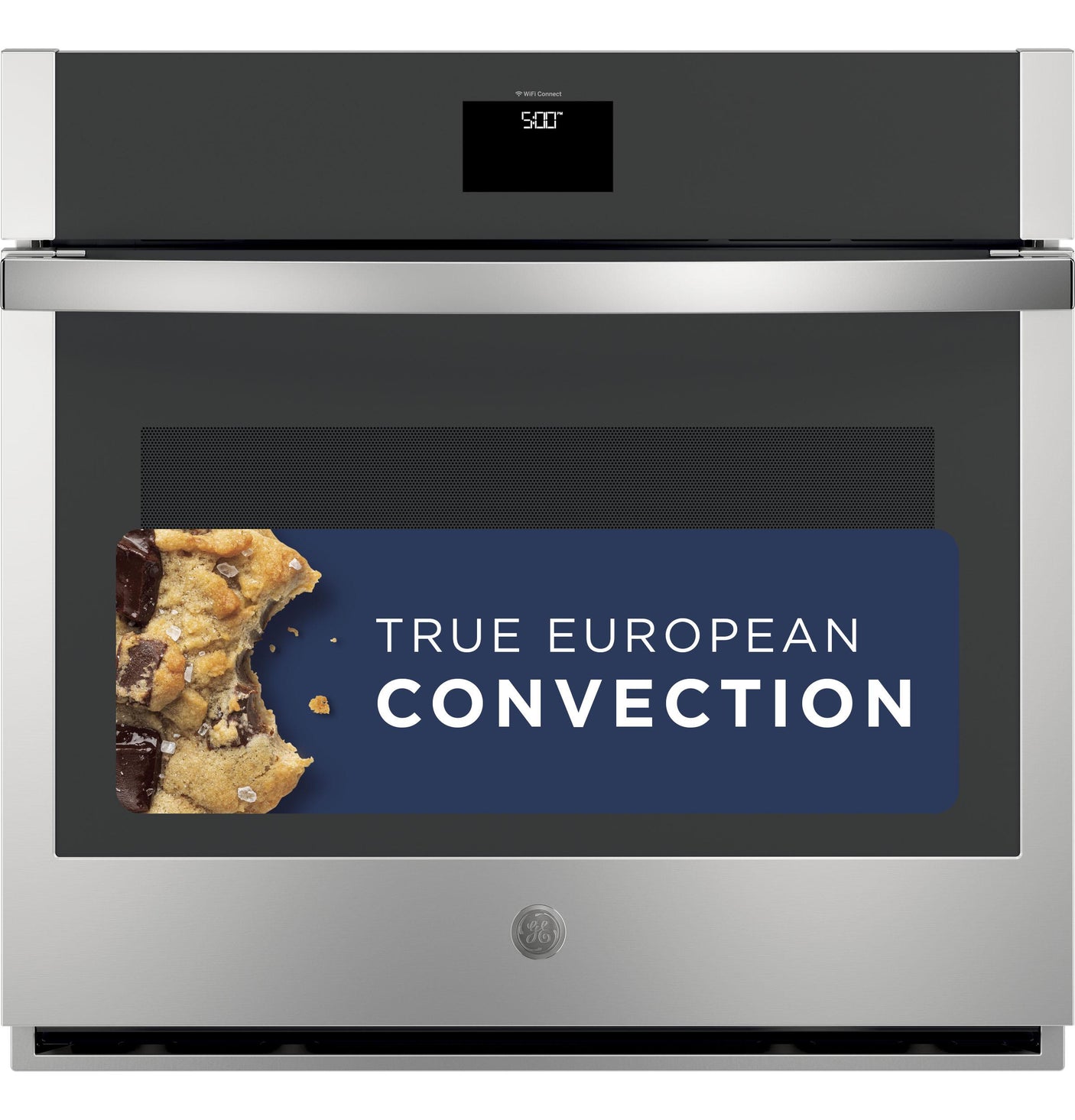 GE® 30" Smart Built-In Self-Clean Convection Single Wall Oven with Never Scrub Racks