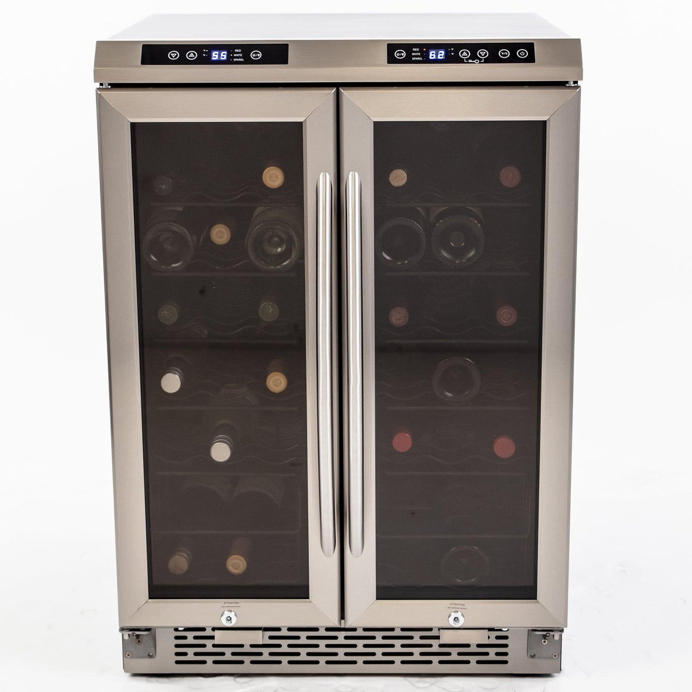 Avanti 38 Bottle Dual-Zone Wine Cooler - Black / 38 Bottles