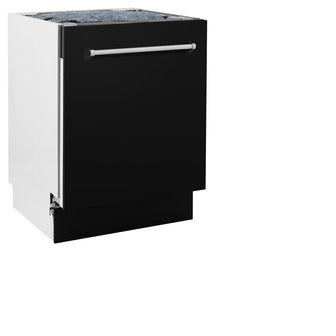 ZLINE 24" Tallac Series 3rd Rack Dishwasher with Traditional Handle, 51dBa (DWV-24) [Color: Black Matte]