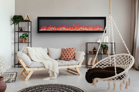 Entice 50 Wall-Hanging Electric Fireplace