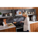 GE Profile™ 30" Smart Slide-In Fingerprint Resistant Front-Control Induction and Convection Range with No Preheat Air Fry