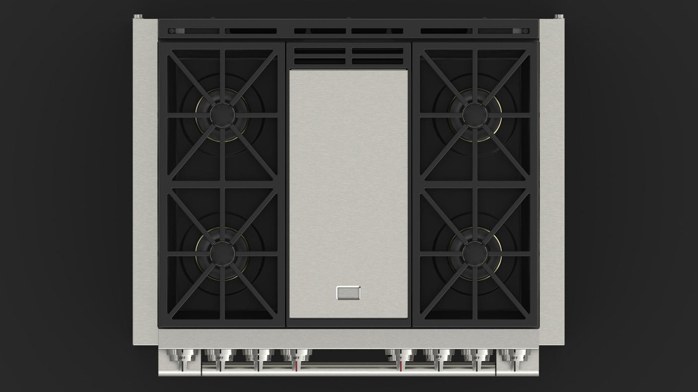 36" DUAL FUEL PRO RANGE WITH GRIDDLE