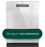 Café™ CustomFit ENERGY STAR Stainless Interior Smart Dishwasher with Ultra Wash Top Rack and Dual Convection Ultra Dry, LED Lights, 39 dBA in Platinum Glass