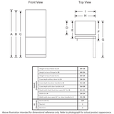 GE® ENERGY STAR® 20.9 Cu. Ft. Bottom-Freezer Refrigerator