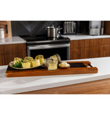 GE Profile™ 30" Smart Slide-In Fingerprint Resistant Front-Control Induction and Convection Range with No Preheat Air Fry