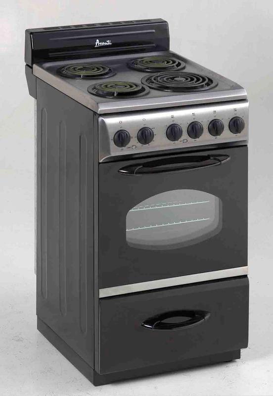 20" Electric Range - Stainless Steel