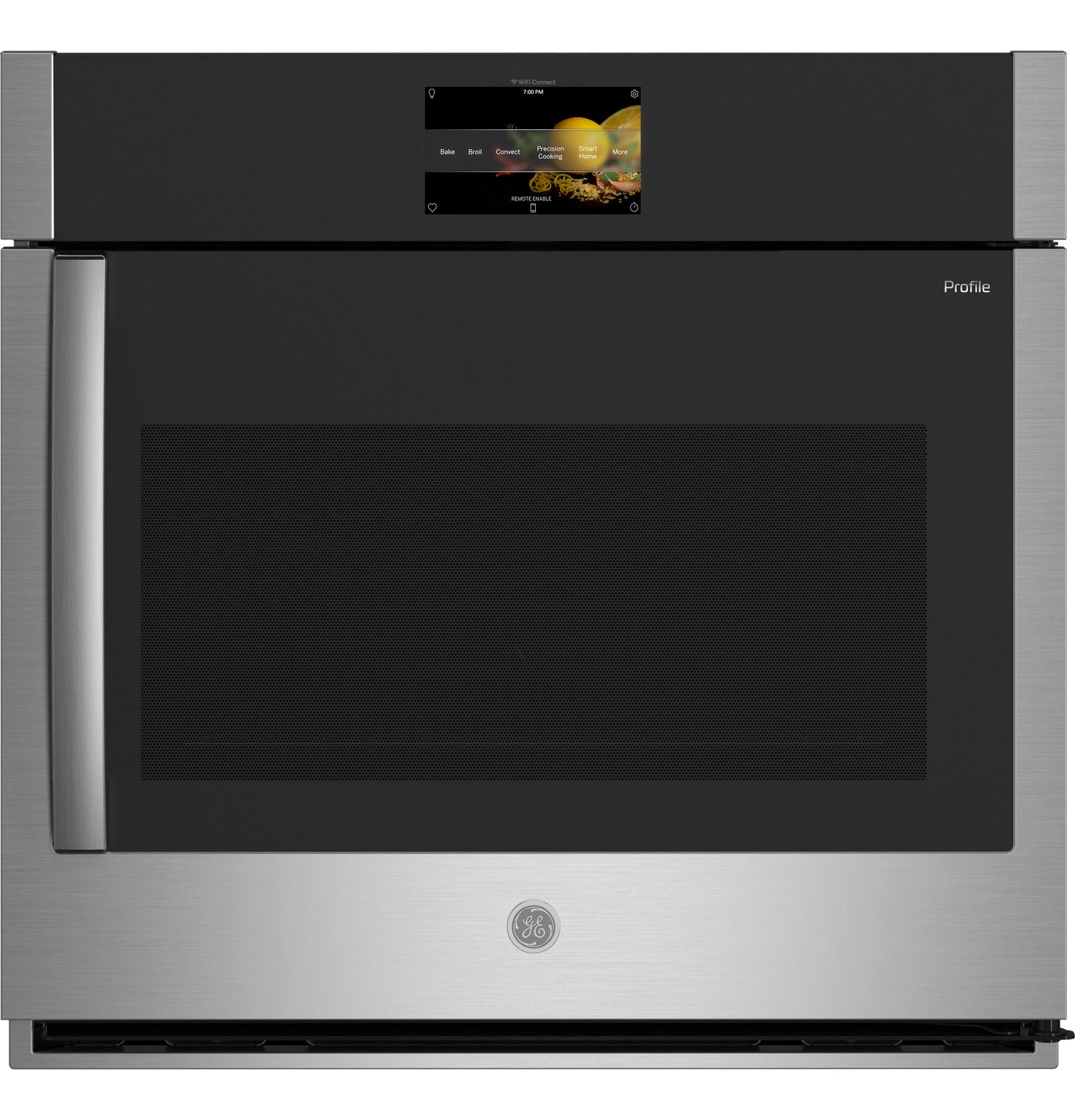 GE Profile™ 30" Smart Built-In Convection Single Wall Oven with Right-Hand Side-Swing Doors