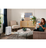 GE® ENERGY STAR® 22 Pint Portable Dehumidifier with Smart Dry for Damp Spaces