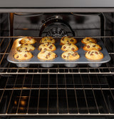 GE® 30" Slide-In Front-Control Convection Gas Range with No Preheat Air Fry and EasyWash™ Oven Tray