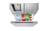 LG Counter-Depth MAX™ with Zero Clearance™ 3-Door French Door Refrigerator with Thin Door Design