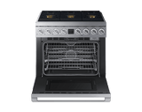 Transitional 36" Dual-Fuel Range, Silver Stainless Steel, Natural Gas/Liquid Propane